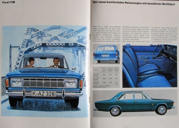 Ford Modelprogram 1968 Carbrochure (4054)
